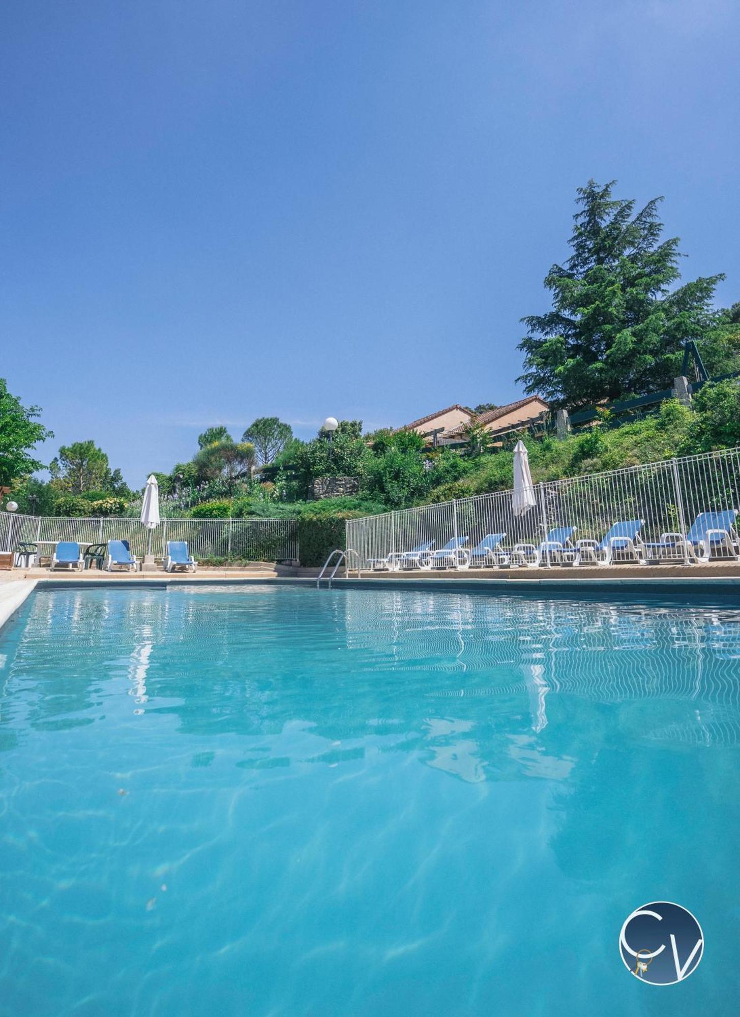 Ferienwohnung St-Germain - Les Terrasses De L'Ardeche - Piscine Salavas Exterior foto